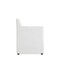 Manhattan Comfort Anna Square Faux Leather Dining Chair in Cream - Set of 2 2-DC058AR-CR - alternate 9